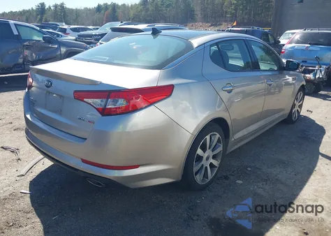 2013 Kia Optima Sx из США, поврежденный, VIN 5XXGR4A60DG181653